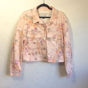 sanctuary pink denim jacket